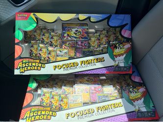 Ascended Heroes Focused Fighters Pokemon