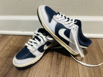 Nike Dunk Low Football Grey Midnight Navy (GS)