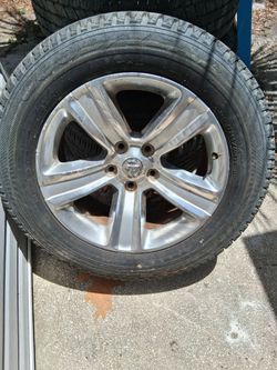 Rims off dodge pickup