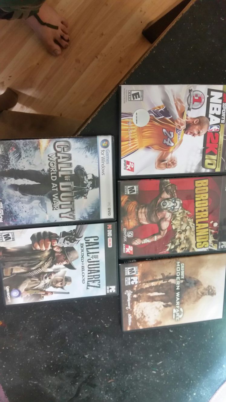 5 PC games