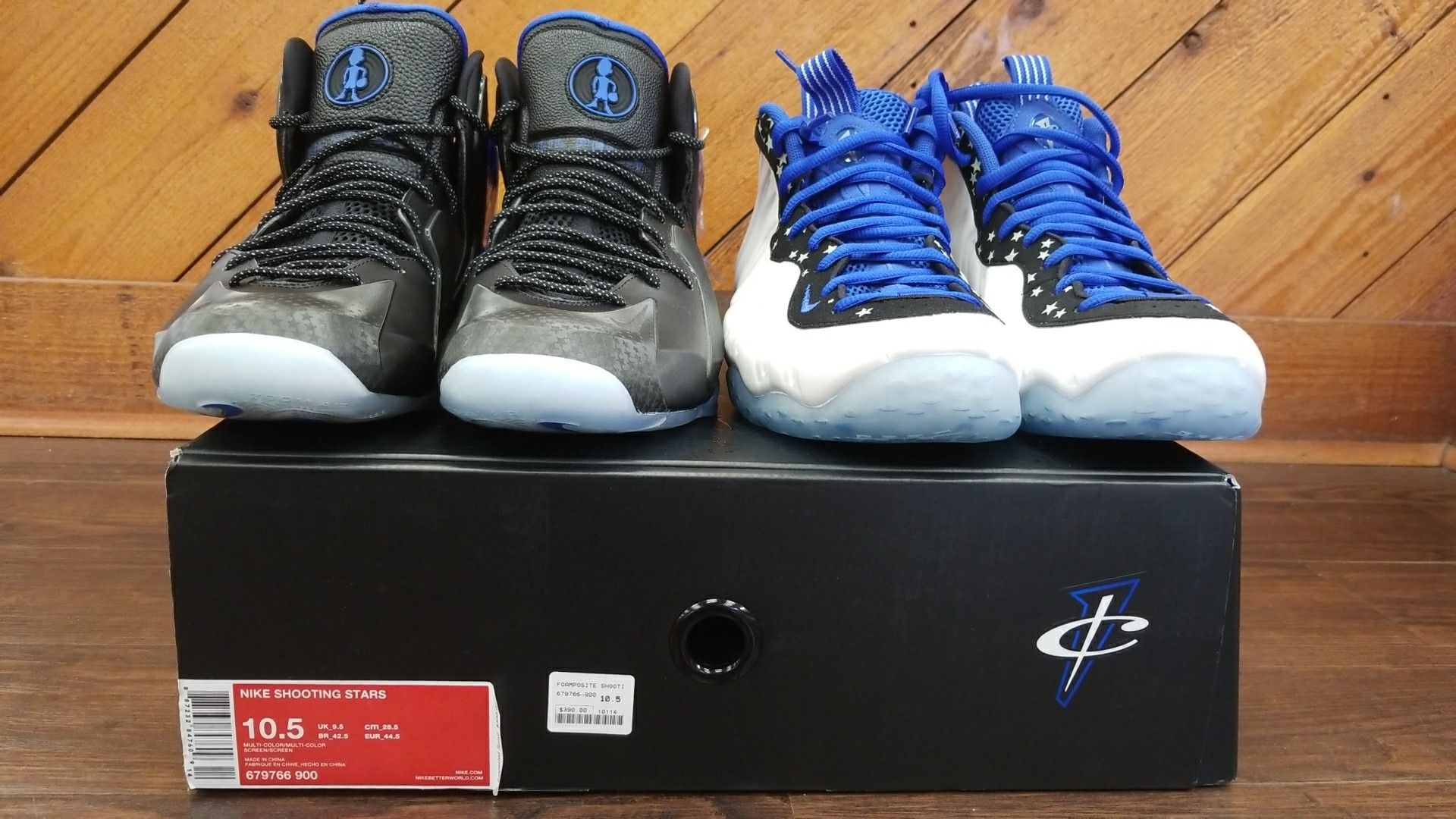 Foamposite "Shooting Stars pack"
