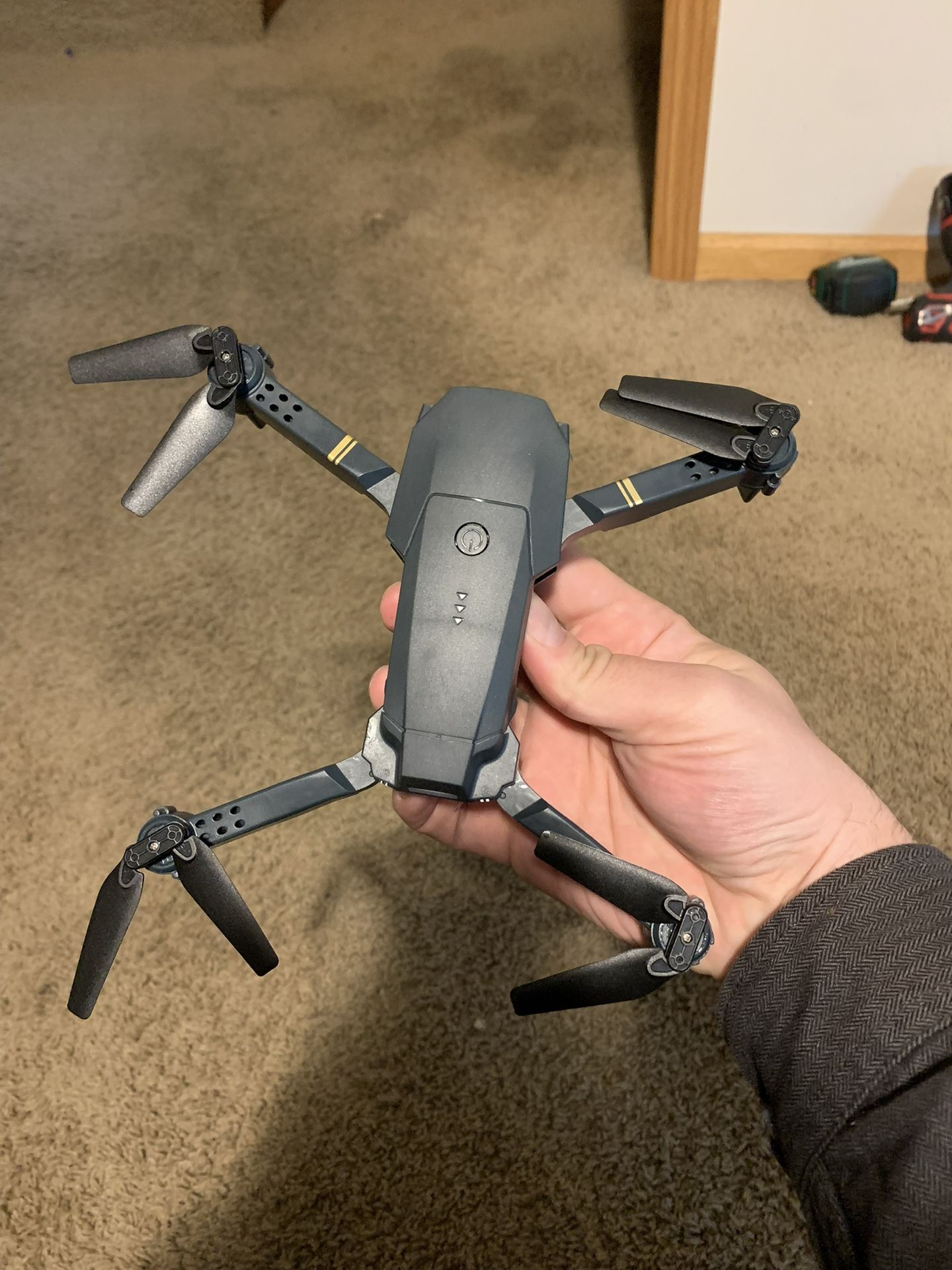 Black Falcon Collapsible Quadrocopter Drone