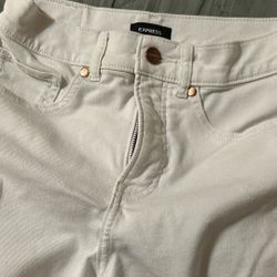 Express White Jeans 