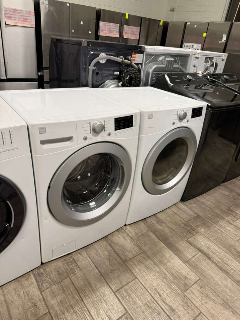 Lg washer and dryer set electric with warranty