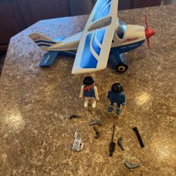 Vintage Playmobil 1985 air taxi shipping available