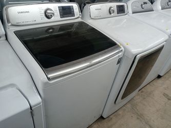 Samsung top load washer and dryer set - Free delivery
