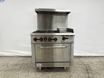36 ins 4b12g NSF oven ranges CD-R4-12G TC-R36-12MG