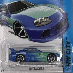 2014 Hot Wheels HW City Toyota Supra Falken 