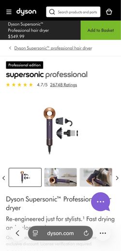 Dyson super sonic