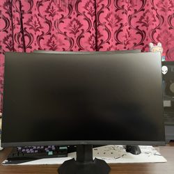 Dell monitor with Logitech speakers