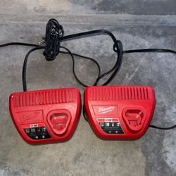 Milwaukee M12 Battery chargers 