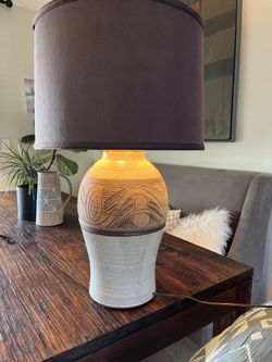 Extra large vintage lamp