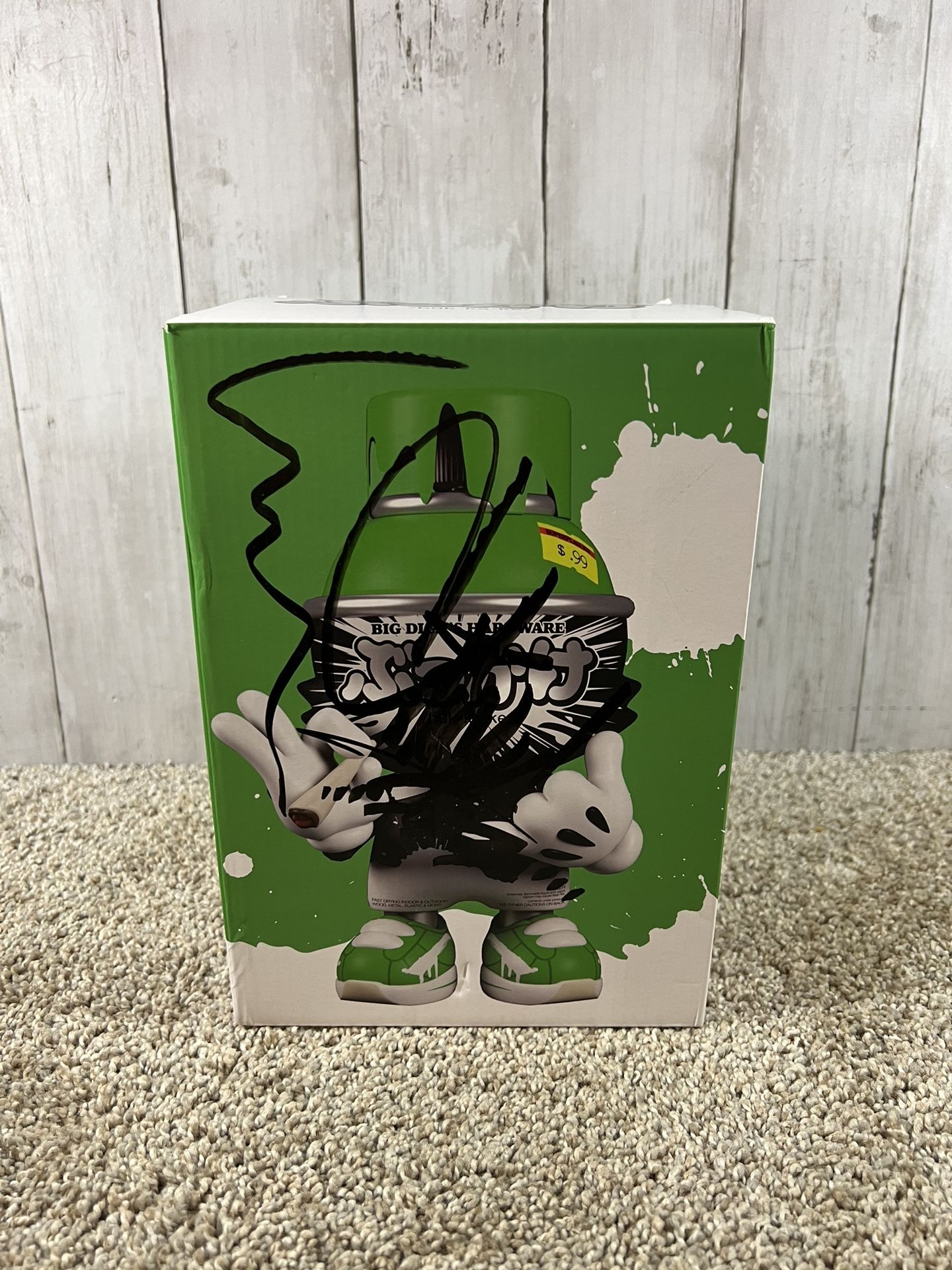 Superplastic x OG Slick (Limited Edition Art Toys) Green New Signed By OG Slick