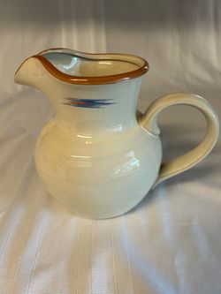 Noritake “ Raindance” Stoneware Pitcher