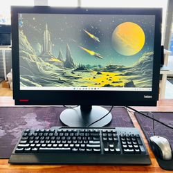 Lenovo ThinkCentre M910z -ALL IN ONE PC TouchScreen i5-7500 3.41Ghz 16GB RAM 500GB Windows 11 Pro