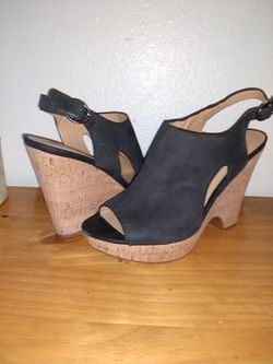 Woman's Franco Sarto cork wedges