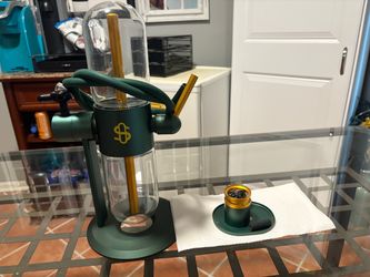Stündenglass Gravity Infuser - Olive Green | 360° Gravity