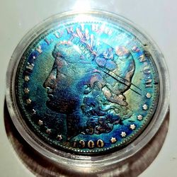 1900-O Morgan Silver Dollar  