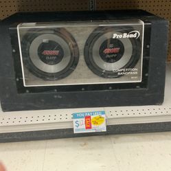Competition Speaker Box By Pro Bend 