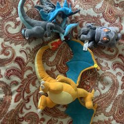 Pokémon plushies
