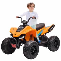 Garvee Ride - P Series: 24V McLaren Ride-On Car: Dual Motors, LED, Music Mode, 4-Wheel Suspension, USB/Media, for Ages 3+, 57lb Load