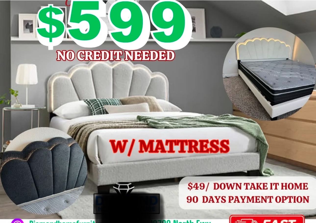 NEW BED IN MATTRESS DEALS - SECTIONAL SOFA DINING ROOM AND MORE 