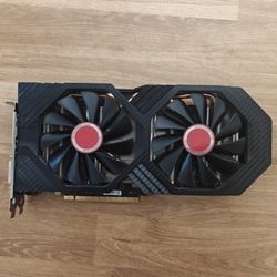XFX RX 580 8GB Graphics card AMD Radeon Gaming PC Computer Desktop 