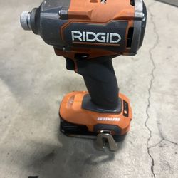 RIDGID 18V Brushless Sub Compact Impact Driver with Battery