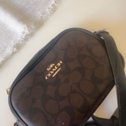 crossbody brown Coach Bag 