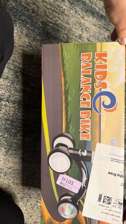 Balance bike