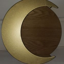 Half Moon/Eclipse Charcuterie Serving Board/Tray/Display Stand
