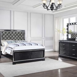 4-PCS Queen Size Bedroom Set In Offer 🔥🔥🔥