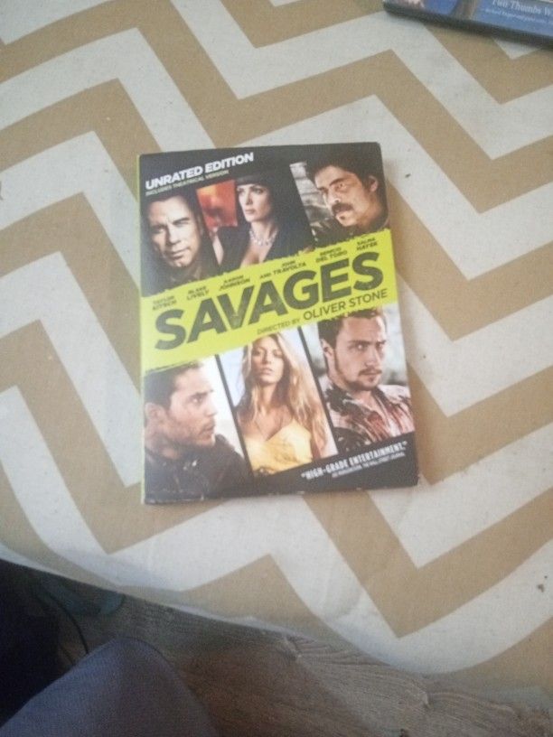 Savages Movie Dvd