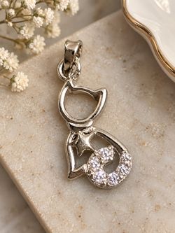 Cat 🐈‍⬛ charm for necklace