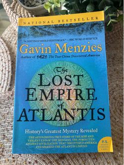 The Lost Empire of Atlantis ~Softcover~By Gavin Menzies ~2011