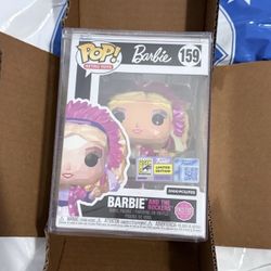 2025 SDCC Exclusive Funko Pop Barbie and the Rockers Faceted Barbie Con Sticker