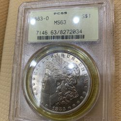 1883 O Morgan silver Dollar Uncirculated 