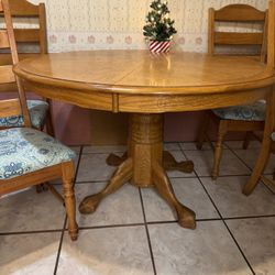 Solid Wood Dining Table 
