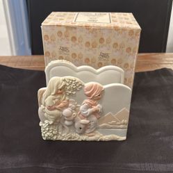Precious Moments Nativity Napkin/Card Holder 181390