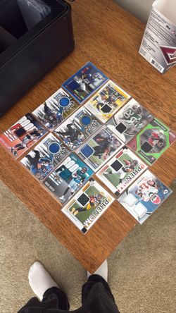 Football Relic Patch Cards