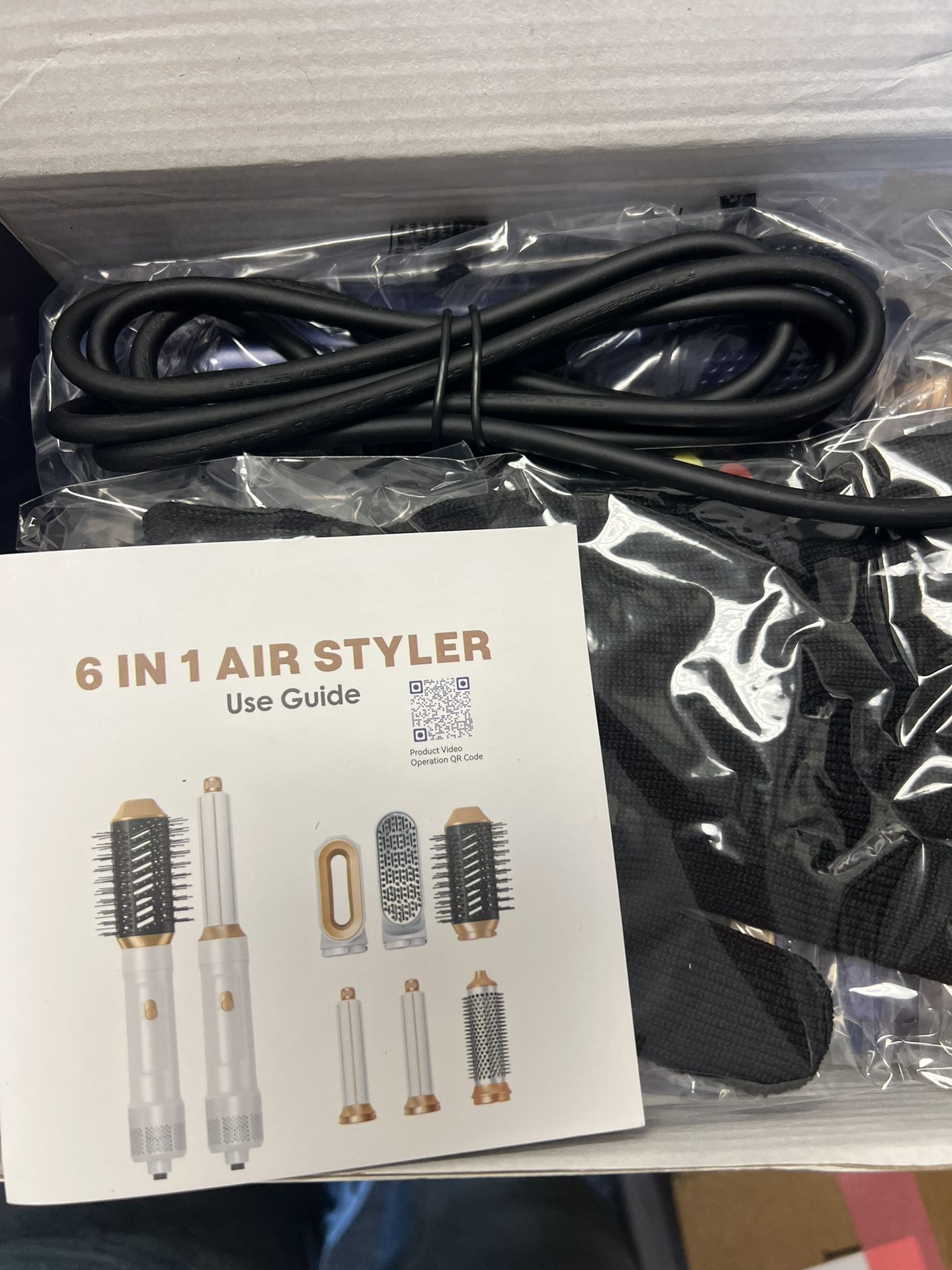 New In Box, 6 In 1 Hair Dryer Styling Tool