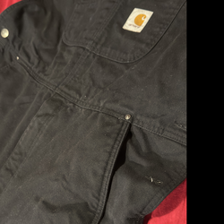 Carhartt Insulated Bib (Black)
