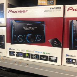 Pioneer Double Din Bluetooth Stereo On Sale For 149.99 