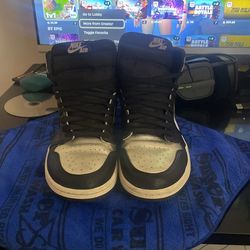 Jordan 1 Retro High Silver Toe