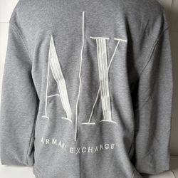 Armani Grey SweatShirt Size Medium 