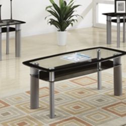 Brand New Black Coffee Table And 2 Side Tables Clearance Price! 