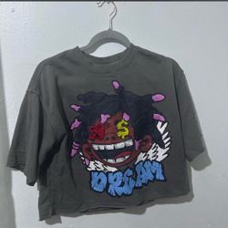 Dream Graphic Cropped T-Shirt