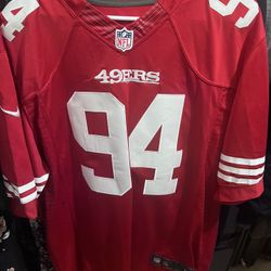 49ers Smith Jersey #94-XXL