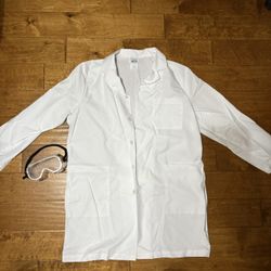 META Lab Coat and Safety Goggles