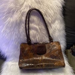 Patricia Nash embossed Leather Handbags